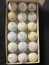 46 Used Mixed Vintage Golf Balls - Titleist Top-Flite XL Pinnacle Maxfli Staff