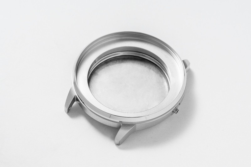 44mm Silver Watch Case for 8205 / 8215 Movement