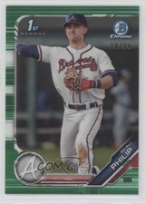 2019 Bowman Draft Chrome Green Refractor 60/99 Beau Philip #BDC-128 4a7