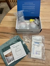 MomMed Double Wearable Breast Pump, Model S21 PINK New Open Box