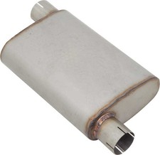 Pypes T409 Stainless Steel 14 Violator Muffler With 2-12 Offset Inlet - P1038