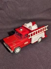 Vintage 1960's Tonka Fire Pumper Jeep Truck Pressed Steel   **USED...One Owner**
