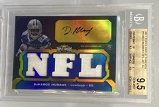 2011 TRIPLE THREADS DEMARCO MURRAY AUTO RPA JSY RC #13/99  BGS 9.5 GEM MT POP 5