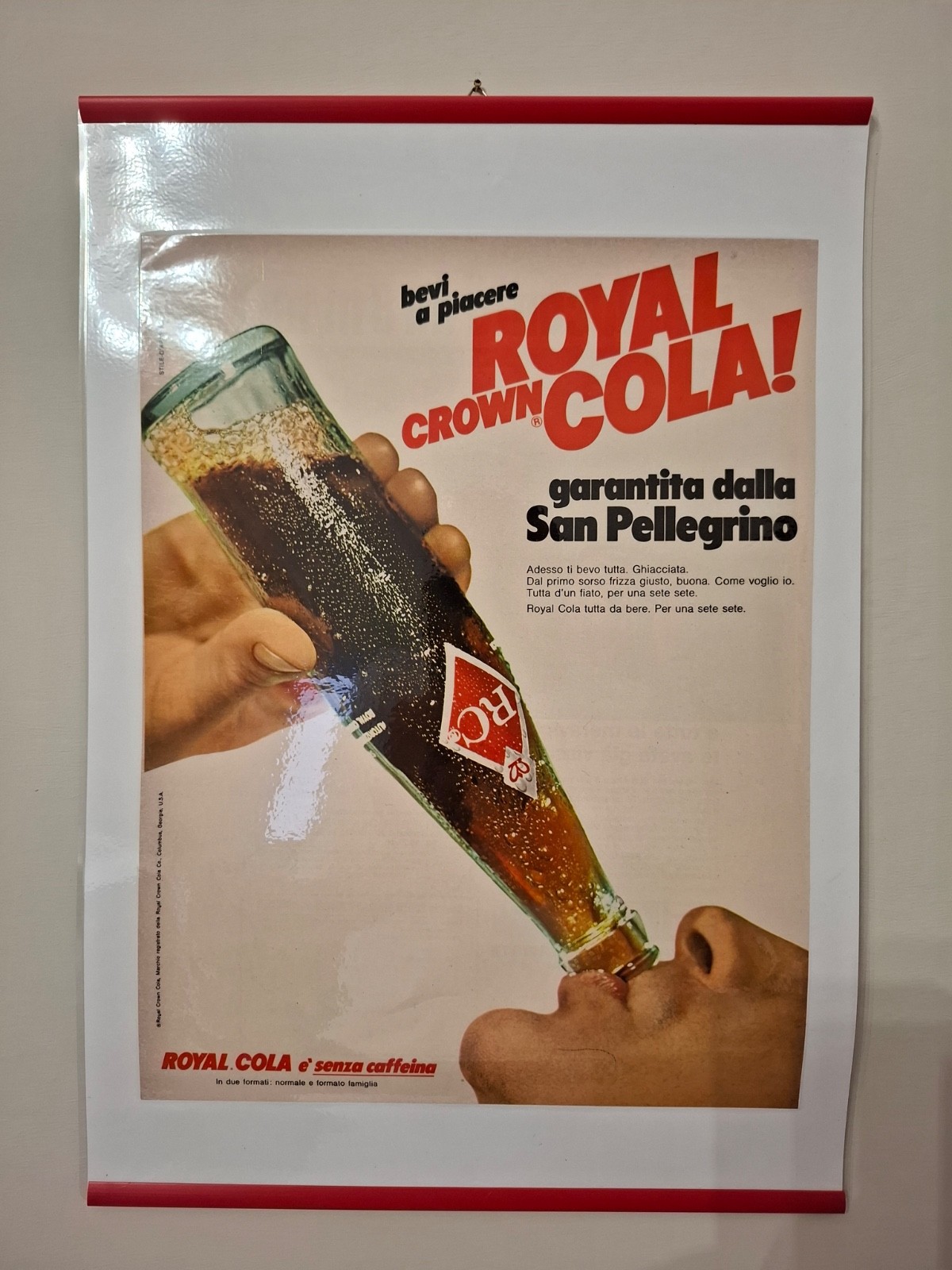 Pubblicità plastificata originale ritaglio di giornale vintage anno 1969 |18