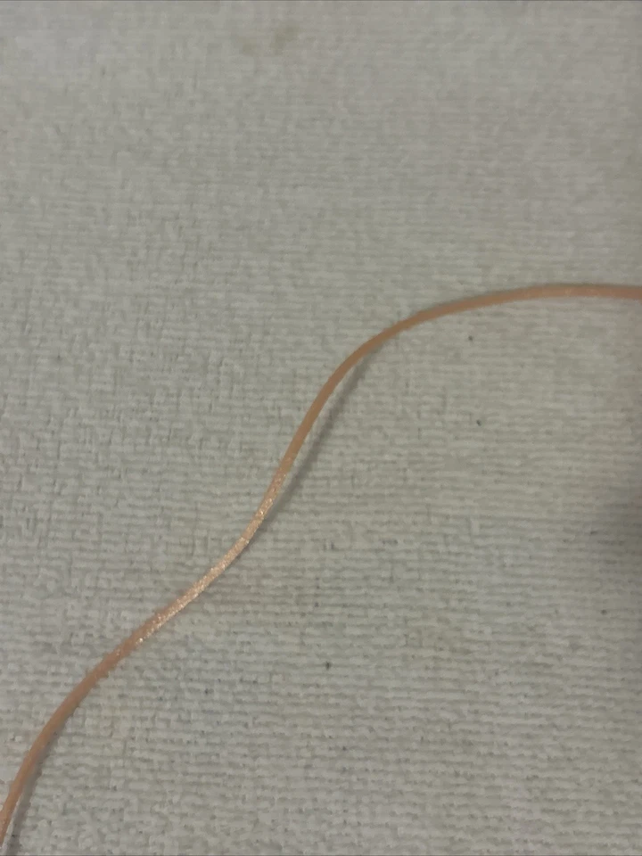 Auténtico Brazalete Cartier Melocotón Seda Cordón Cuerda Repuesto Love Trinity 63cm Foto 4 de 4