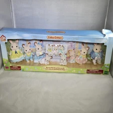 Sylvanian Families Hopscotch Rabbit Family Celebration 35th Set Calico Critters