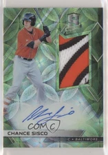 2018 Chronicles Spectra Rookie Jersey Neon Green Prizm /25 Chance Sisco Auto RC