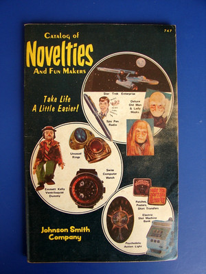 Johnson Smith Company & Co Mail Order Catalog 1974 60 YEARS NOVELTIES MAGIC #747