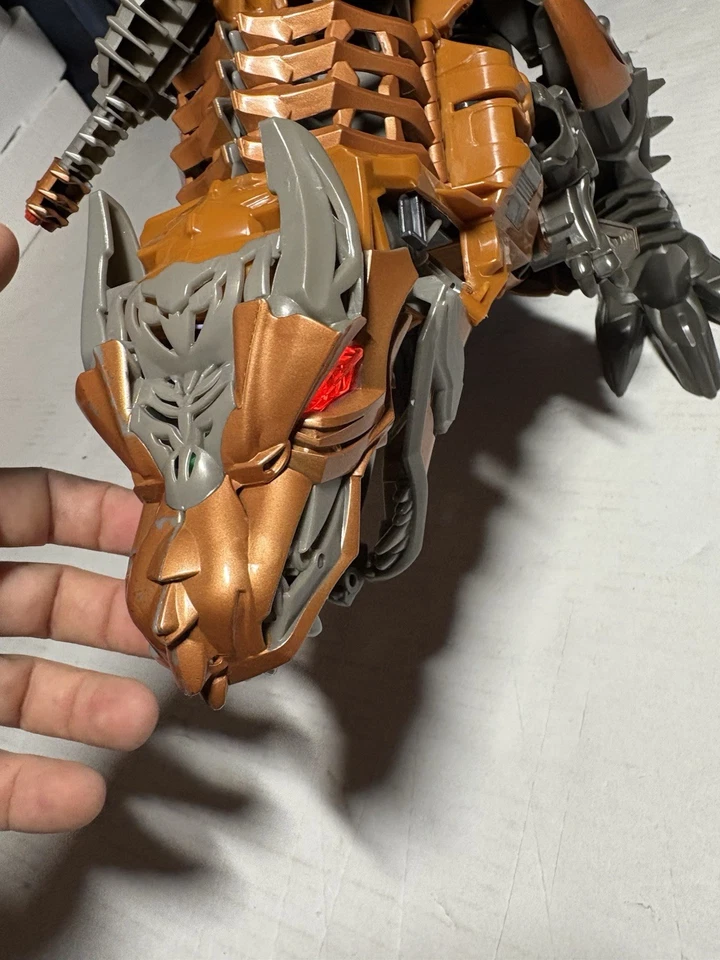Transformers Age Of Extinction Stomp & Chomp Grimlock~20"~Preowned Great Shape!! - Image 2 of 3