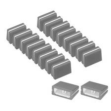 20Pcs Mixer Slider Fader Caps Universal Fader Knobs, Gray