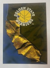 1994-95 NBA Hoops Golden State Warriors Team Logo Basketball Card Skybox #399