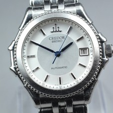SEIKO CREDOR 8L75-0A40 Date Silver Dial Automatic 40mm Men's Watch