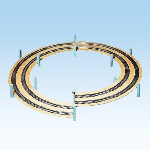Rampe hélicoïdale 1 ou 2 voies, Rayon de voie 515/579.3 mm, 1 cercle - NOCH 5310 | Condition: Neuf