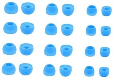 Ear Tips for in-Ear Headphones Sizes 12 Pairs Soft Silicon Earbuds S/M/L Blue