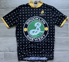 Brooklyn Brewery Cycling Jersey Shirt Beer Men Sz 2XL