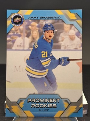 JIMMY SNUGGERUD 2026 UPPER DECK NATIONAL HOCKEY CARD DAY ROOKIE