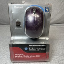 Microsoft Wireless Mobile Mouse 6000 Purple w...