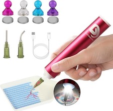 Cordless Electric Diamond Painting Pen with Light, Electric Diamond Art