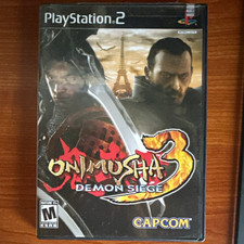 Capcom Onimusha 3: Demon Siege Sony PlayStation 2 PS2 M Onimusha Series