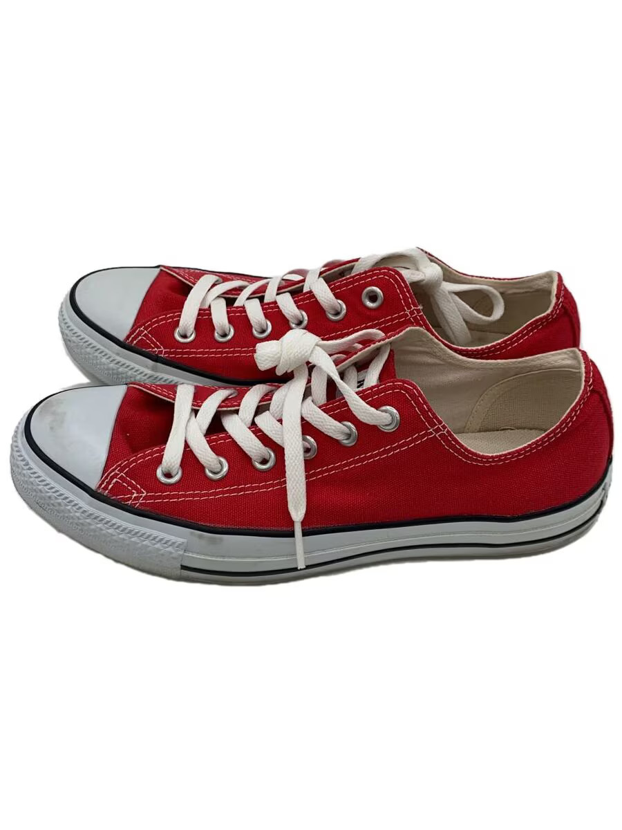 Converse Low-Cut Sneakers/26.5Cm/Red/Canvas/M9696 BAT29