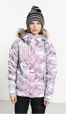 Women s Roxy Jet Ski Snowboard Jacket Size Small Mysterious View 10K Dryflight