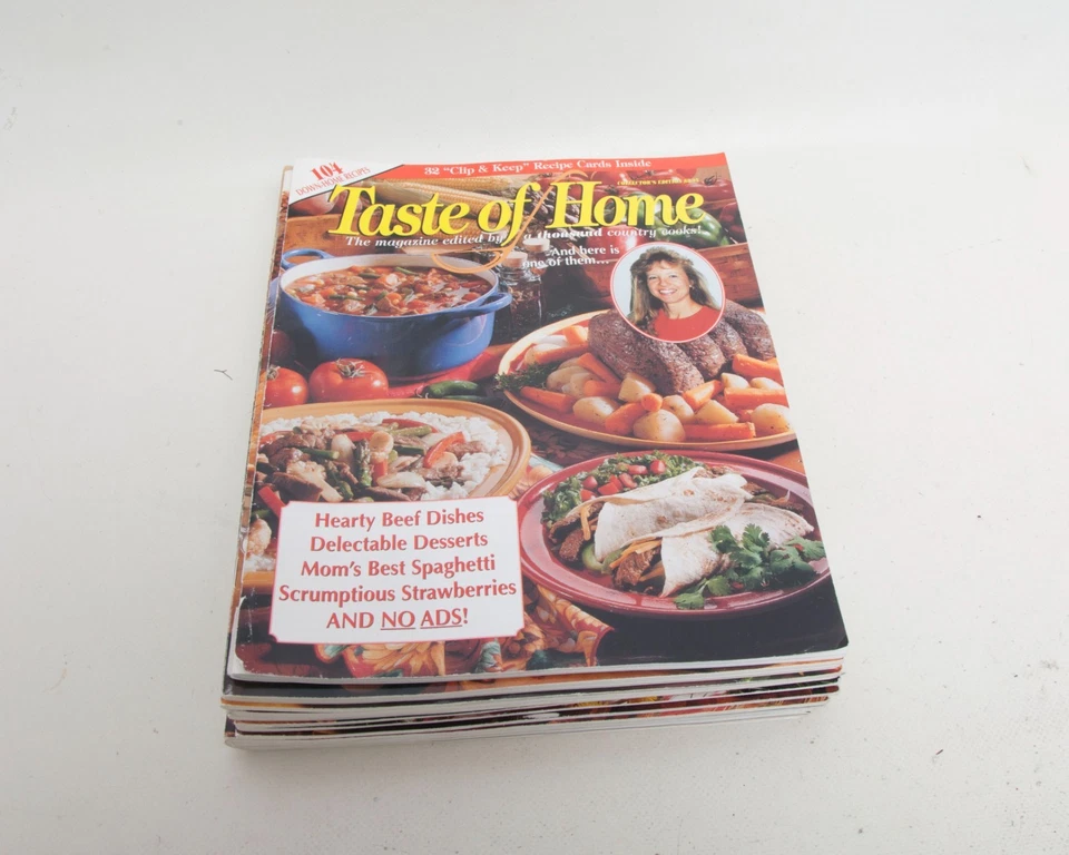 Taste of Home Magazine Lot of 14 - Vintage 1990s Cookbooks - Collector’s Edition - Image 3 of 4