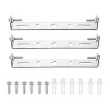 Ceiling Light Plate 135x20x16mm Light Fixture Chandelier Mounting Bracket 3 Set