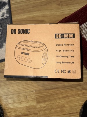 DK SONIC. Ultrasonic Cleaner. See All Pictures On Box!! New!!