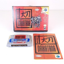 John Romero's Daikatana n64 CIB Complete In Box USA Version Nintendo 64