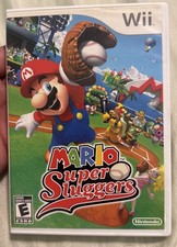 Nintendo Mario Super Sluggers (Wii) Complete w/ Disc Case Manual (TESTED)