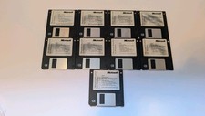 Microsoft Word 6.0 for Windows - Nine 3.5" floppy disk set 1993