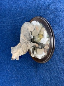 Vintage Country Artists Howling Wolf Large CA 642 1993 Wolves Ornament (W)