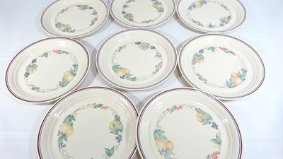 8 - 10 1/4'' Dinner Plates Corelle Coordinates Abundance Pattern
