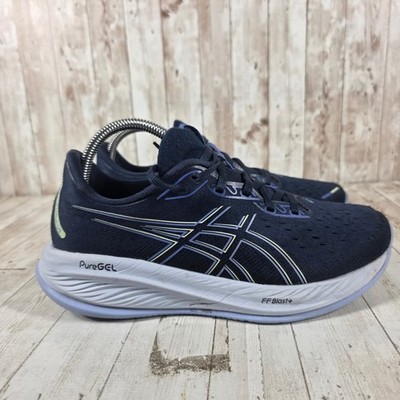 Asics Gel-Cumulus 25 Womens 9 Running Shoes Navy Purple 1012B599 FF Blast+