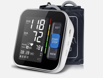 #ad WHITE Mighty Rock Blood Pressure Monitor Upper Arm $19.46