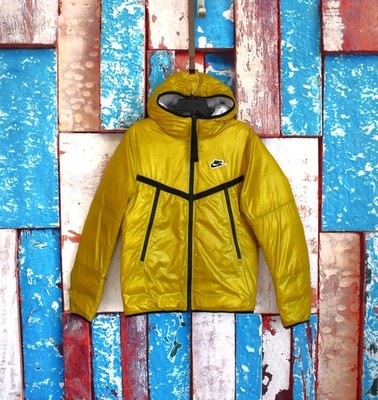 Men's Nike Sportswear Synthetic-Fill Windrunner Puffer Jacket XSMALL Yello/Black