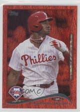 2014 Topps Red Hot Foil Domonic Brown #296 0l1