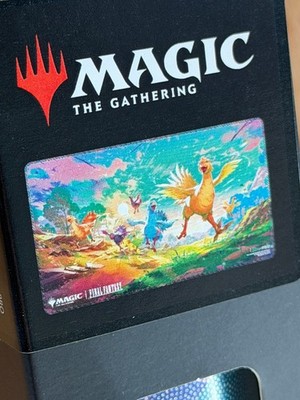 Playmat Premium Holofoil Magic Gathering Final Fantasy Chocobo Parade Ultra PRO