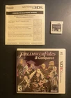Fire Emblem Fates: Conquest w/ Manual Nintendo 3DS Video Game