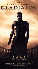 Gladiator VHS Tape (2000) New, Sealed Russell Crowe Oscar Winner