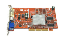 ASUS A9200SE/TD/P/128M/A Radeon 9200SE 128MB AGP PC Graphics Card