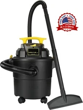 Aspiradora Para Auto Carro Casa Electrica De 5 Galones Seco Mojado Potente 4hp