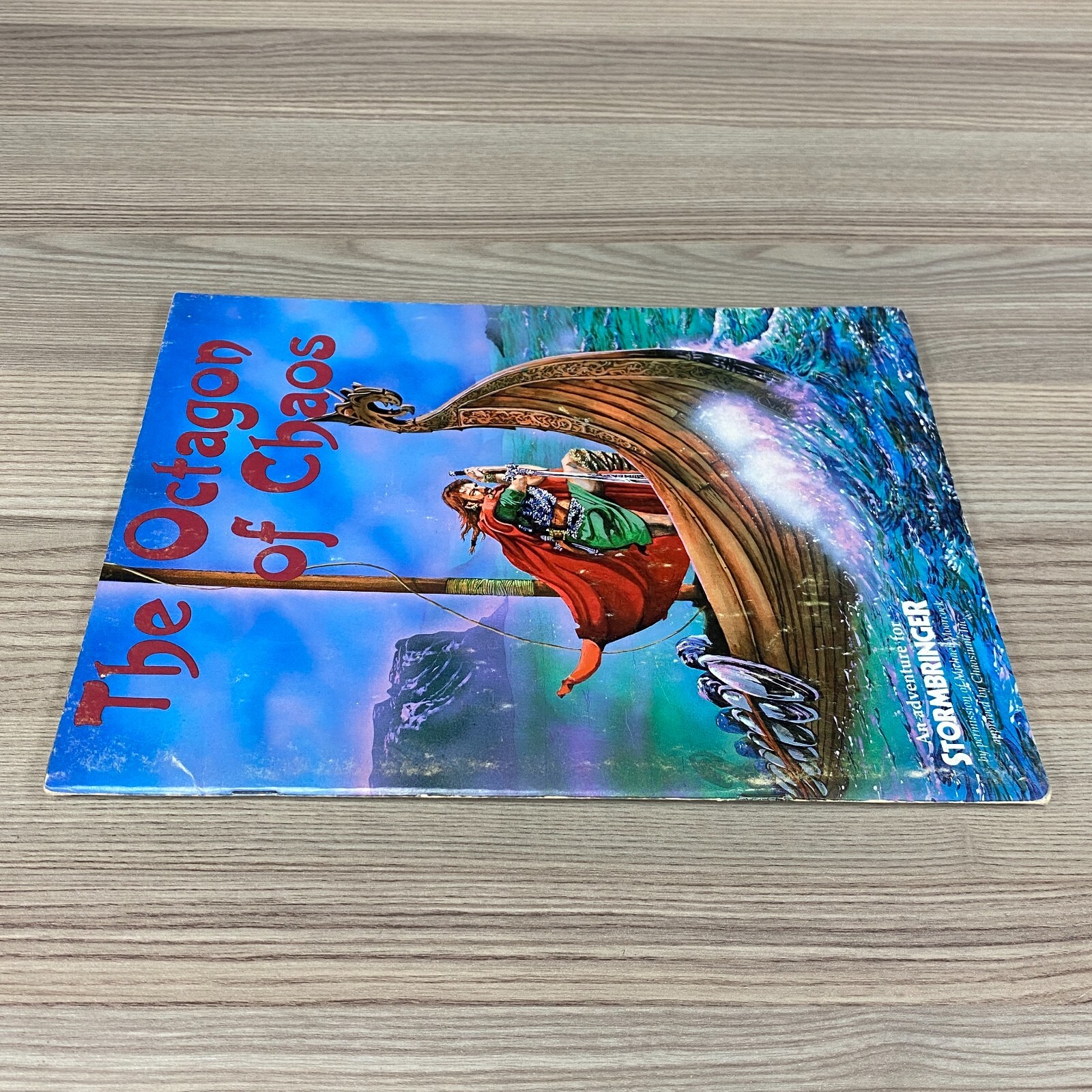 THE OCTAGON OF CHAOS STORMBRINGER ADVENTURE MICHAEL MOORCOCK RPG ROLE-PLAY 1986