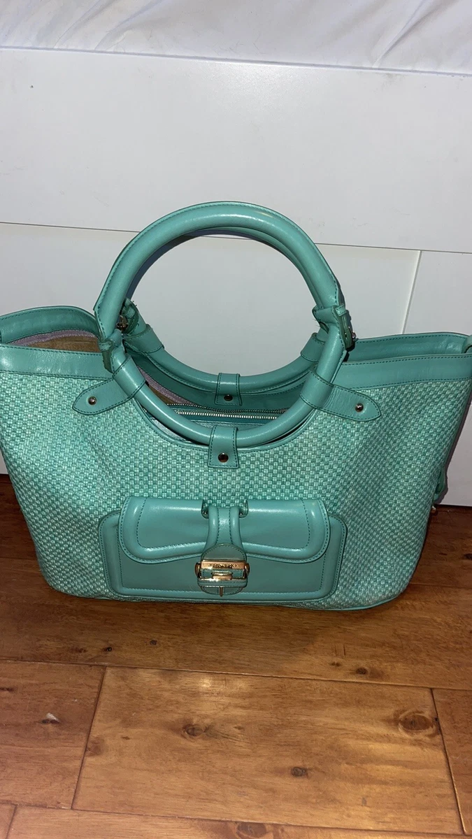 jimmy choo turquoise handbag