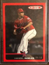 2019 Topps Total #217A Hansel Robles Los Angeles Angels 06/10