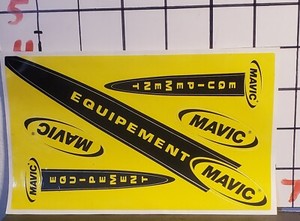 Autocollants Custom Pour Roues Mavic Cosmic SL45 DISC - Set De Stickers, Neuf, Fabriqué En France