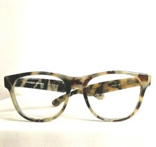 London Fog Horn Rim Gray Brown Tortoise Eyeglasses Frames Made America Vintage
