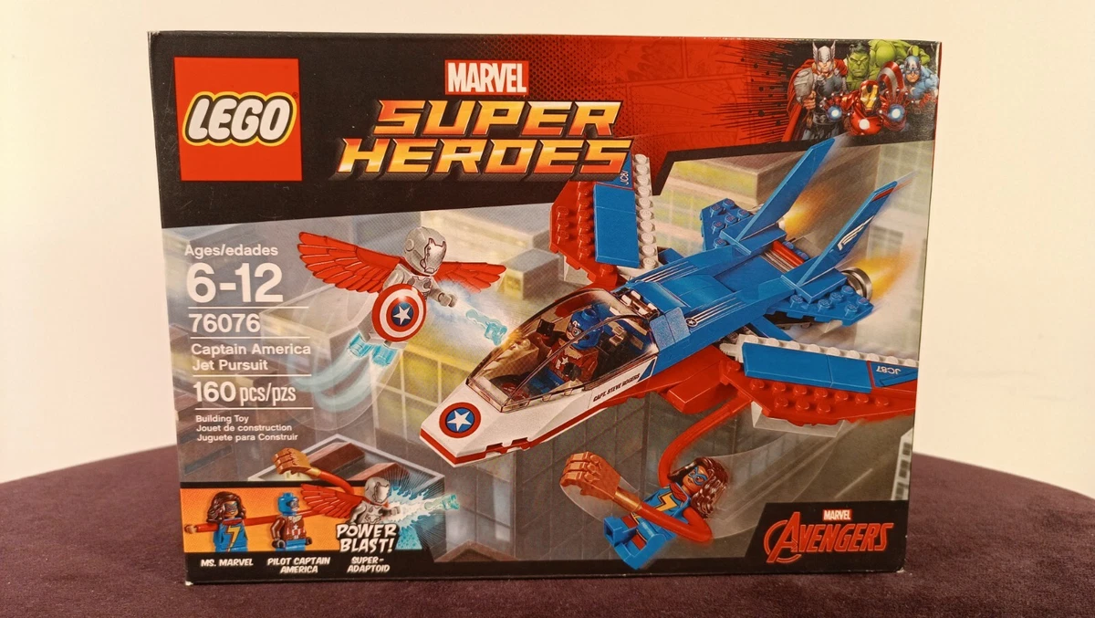 Lego captain america plane discount