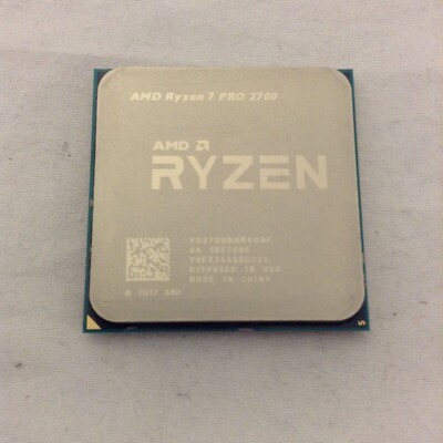 AMD Ryzen 7 Pro 2700 3.2ghz Octa Core Am4 Socket Processor | eBay