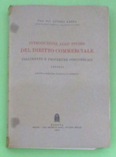 A.ARENA - INTRODUZIONE ALLO STUDIO DEL DIRITTO COMMERCIALE - 1961 Libro [L318]